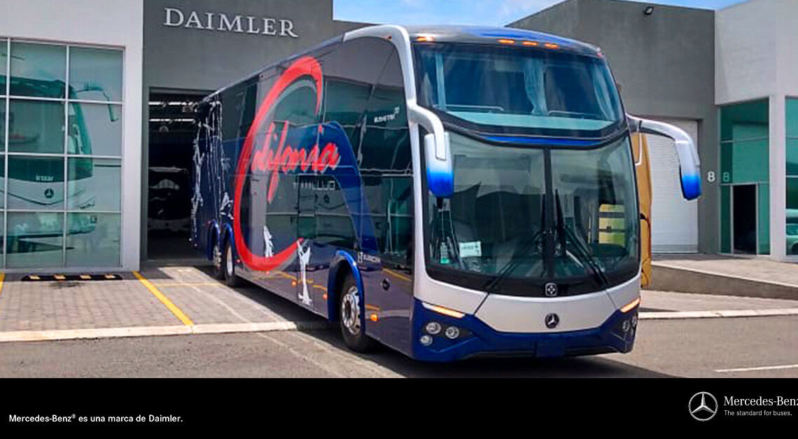 Mercedes-Benz Autobuses activando el turismo mexicano