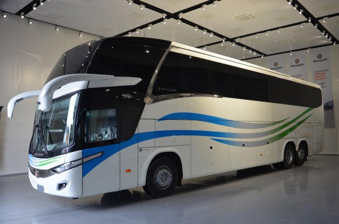 Exporta Marcopolo primer autobús Paradiso New G7 1600 LD a Ghana