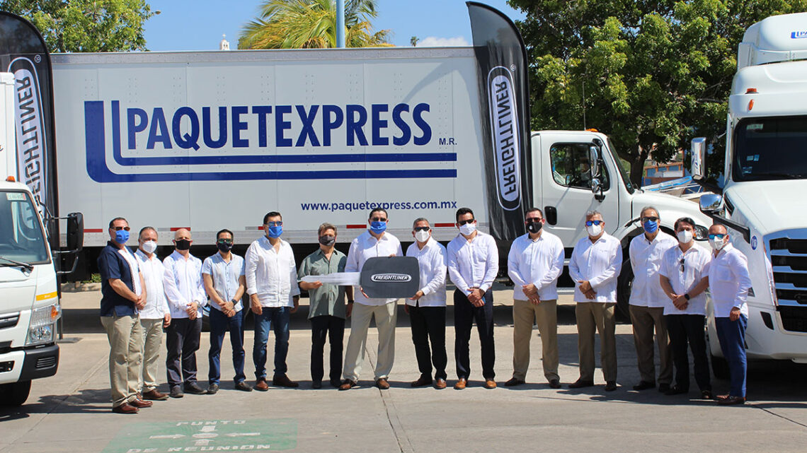 Crece operación de Paquetexpress operación con 77 Freightliner más