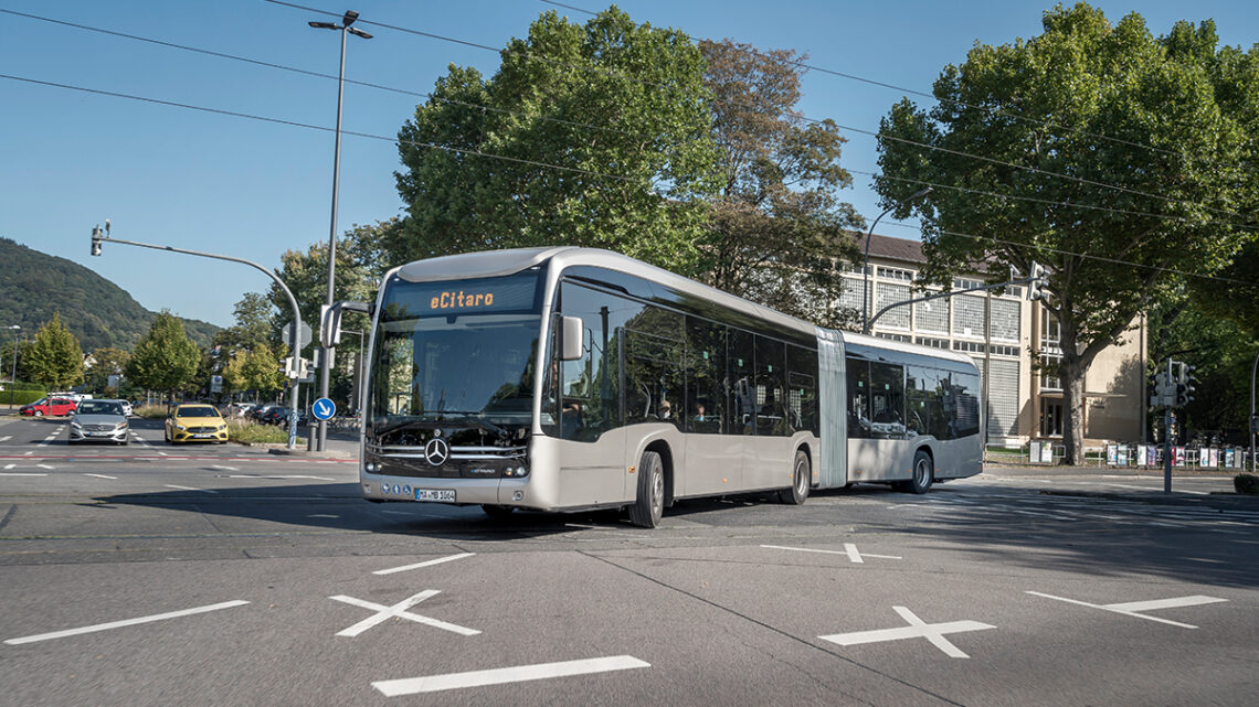 Para Rennes, Francia, 92 Mercedes-Benz eCitaro y eCitaro G