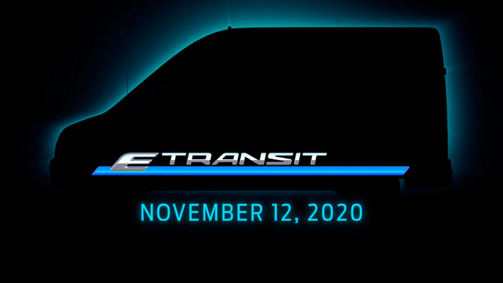 Será el próximo 12 de noviembre cuando Ford presente oficialmente la nueva Ford E-Transit, totalmente eléctrica, cero emisiones, una nueva versión de la van de carga más vendida del mundo.