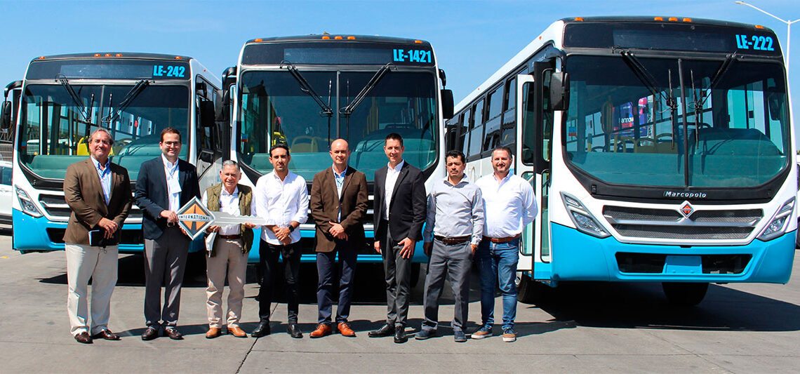 Entrega Navistar México autobuses a Corporativo Transporta