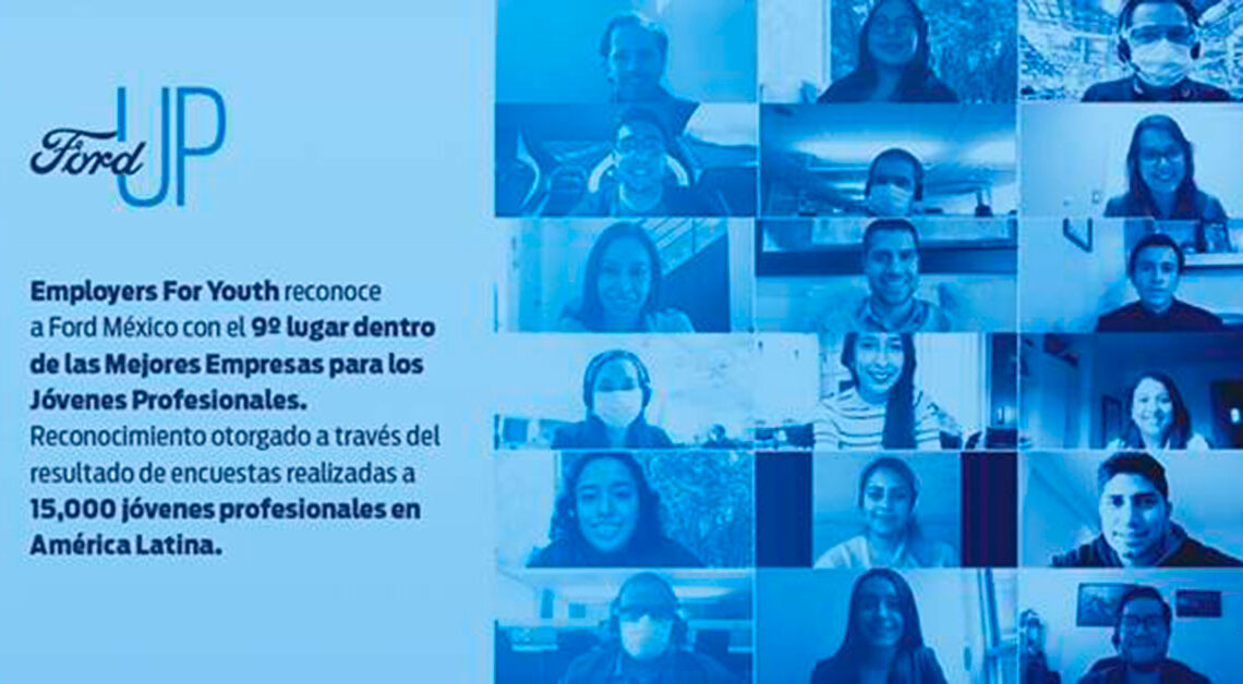 Ford, una de las Mejores Empresas para Jóvenes Profesionales