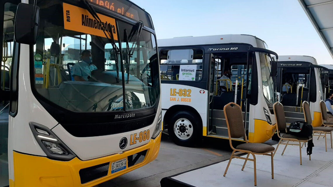 En León Gto. más de 850 autobuses Mercedes-Benz contarán con internet gratuito.