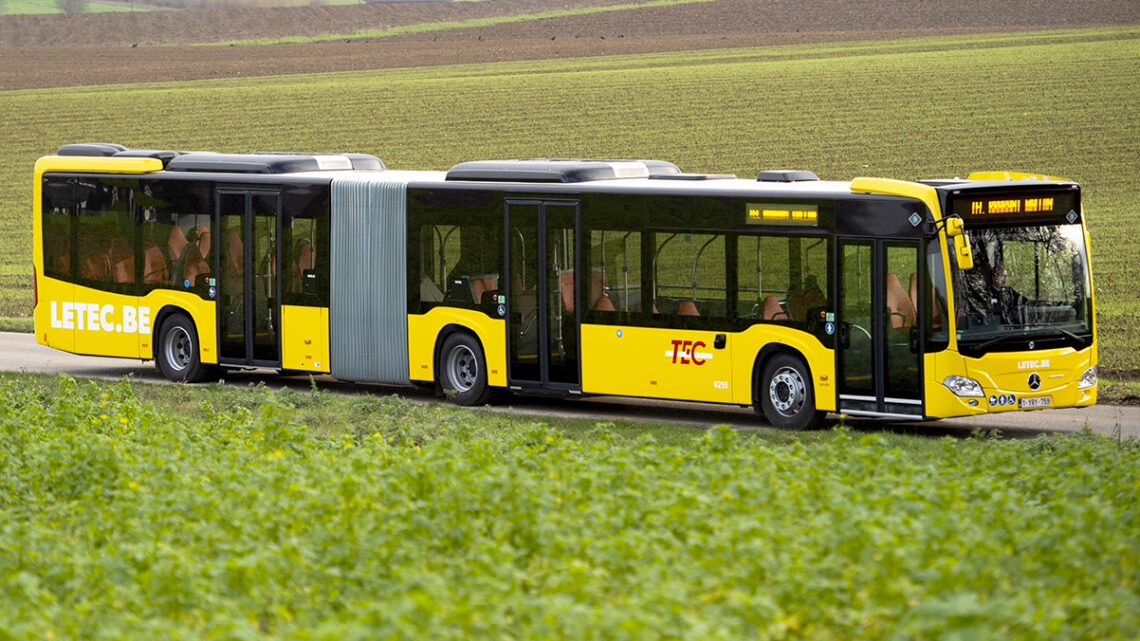 Entrega Mercedes-Benz 129 Citaro G híbridos a Grupo TEC de Bélgica