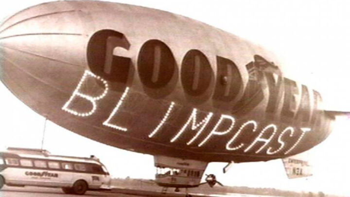 El dirigible Goodyear, una historia de innovación contada en los cielos