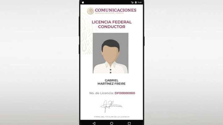 Crece 5 veces emisión de licencia federal digital de conductor