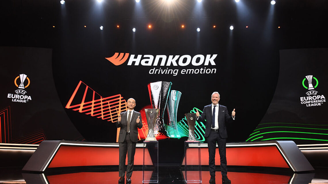 Hankook anuncia que ampliará el contrato con la UEFA tres años más