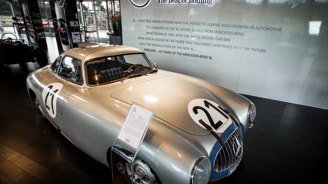 El glamour del Mercedes-Benz SL en el Concours d’Elegance de Pebble Beach