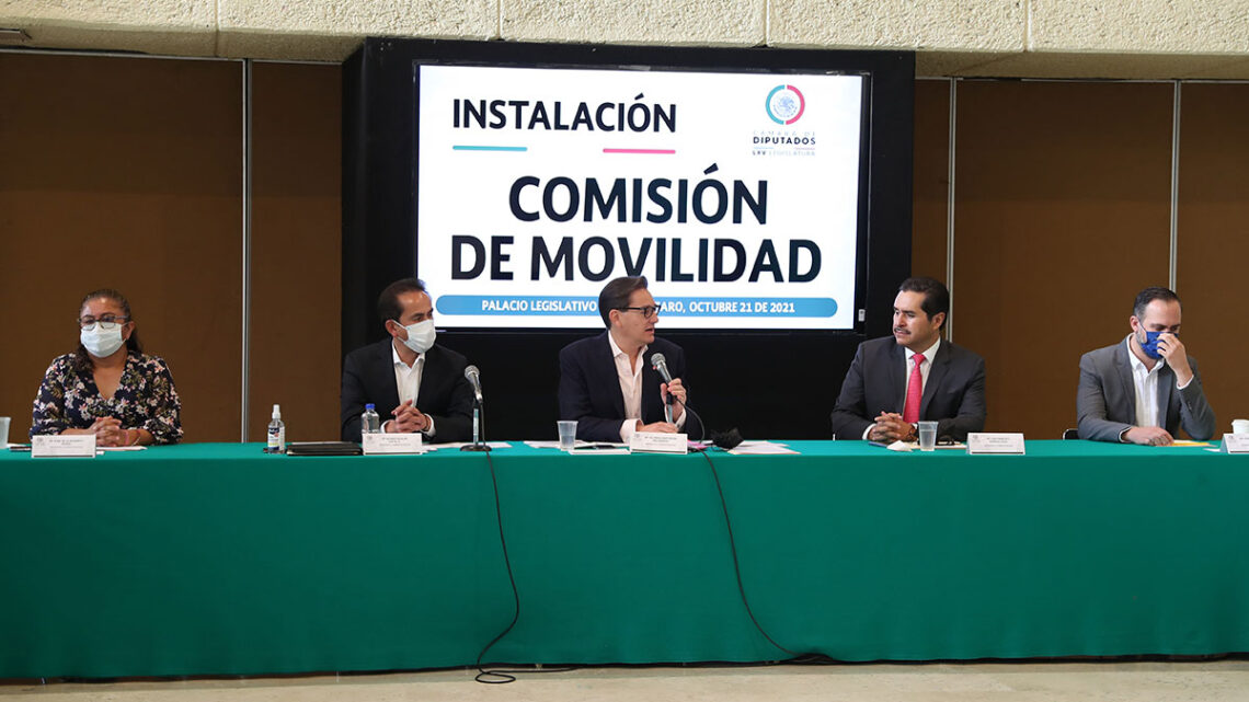 Instalan la Comisión de Movilidad de la Cámara de Diputados