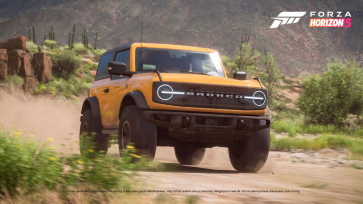 Ford Bronco, lista para conquistar Forza Horizon 5