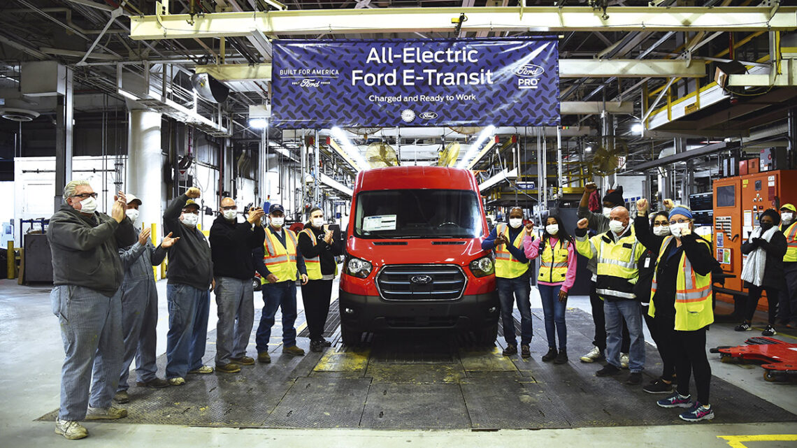 Ford inicia la entrega de E-Transit en Norteamérica