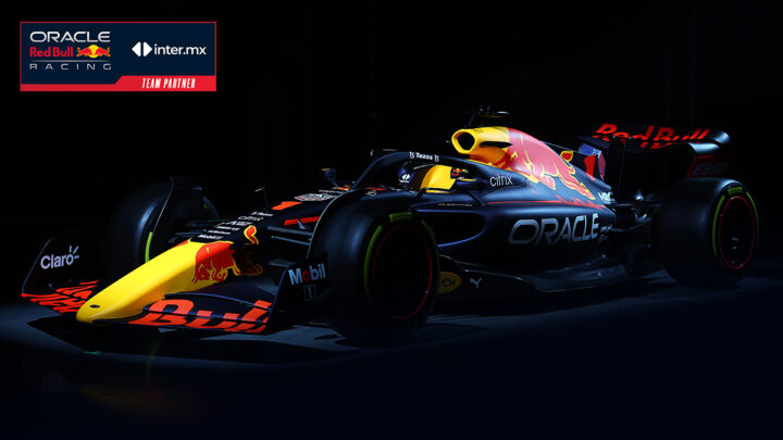 inter.mx acompañará a Oracle Red Bull Racing y a Checo Pérez