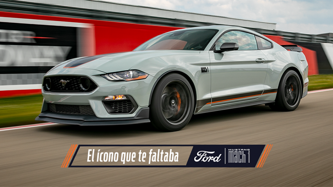 Ford Mustang Mach 1 2022: El ícono llega a México