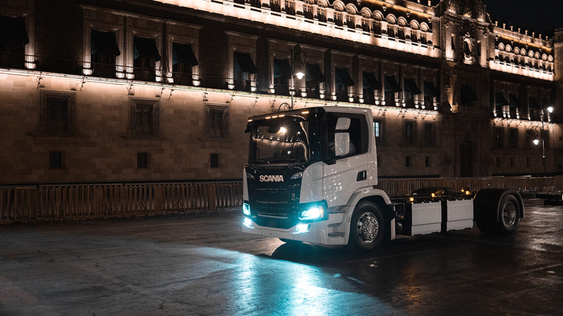 Scania México presenta su primer camión 100% eléctrico