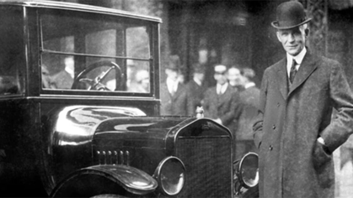 La historia detrás de Henry Ford, el “padre” de la industria automotriz