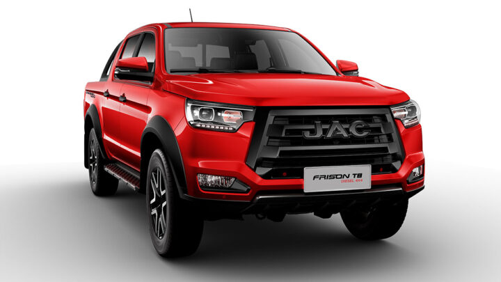 Las pickups de JAC renuevan su imagen exterior