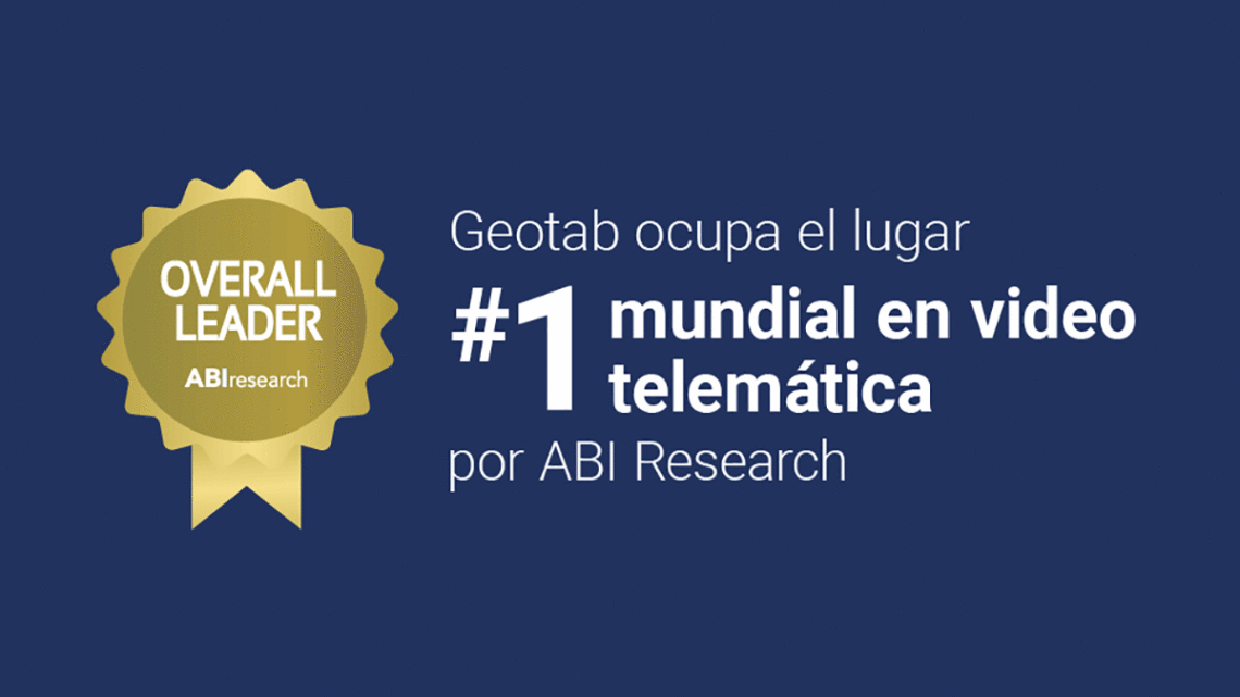 ABI Research posiciona a Geotab como Líder Comercial