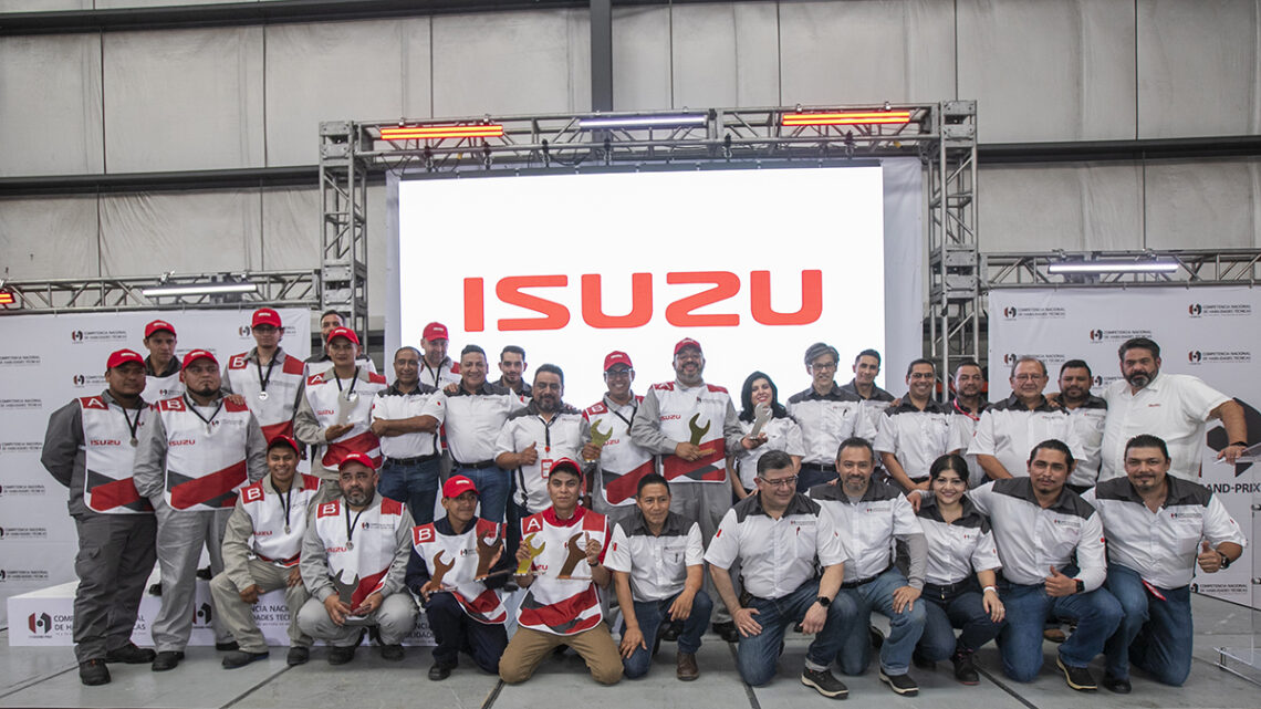 Isuzu Motors de México lleva su  15° concurso de técnicos de servicio