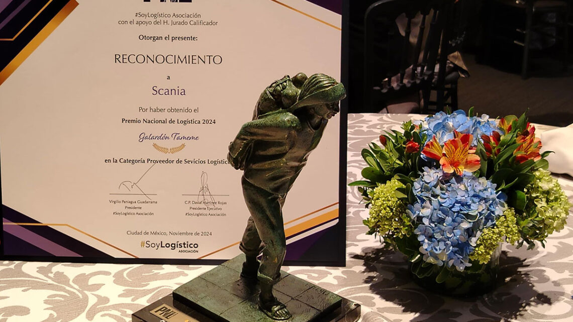 Conductoras Scania gana premio nacional de logística